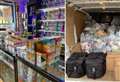 Thousands of illegal vapes found hidden behind ‘false shop walls’